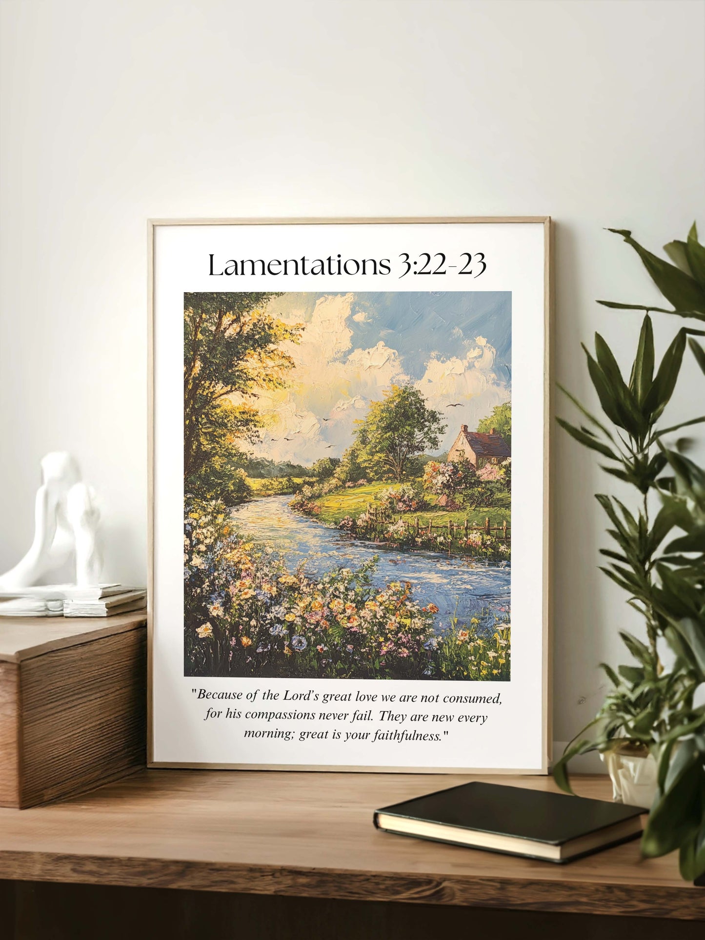 Lamentations 3:22-23 Wall Art