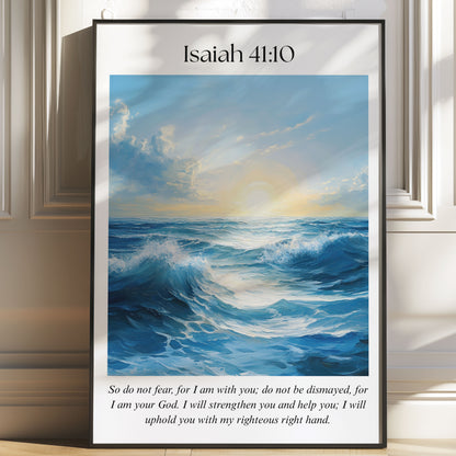 Isaiah 41:10 Wall Art