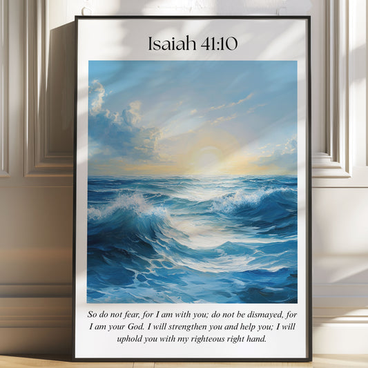 Isaiah 41:10 Wall Art