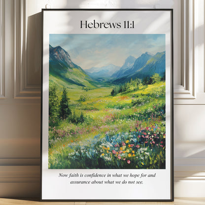 Hebrews 11:1 Wall Art