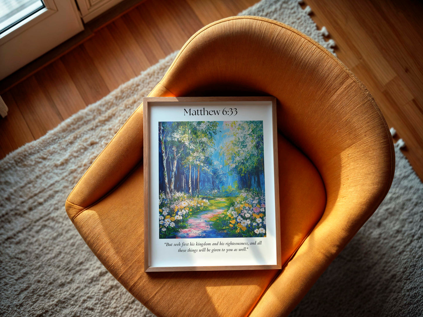 Matthew 6:33 Wall Art