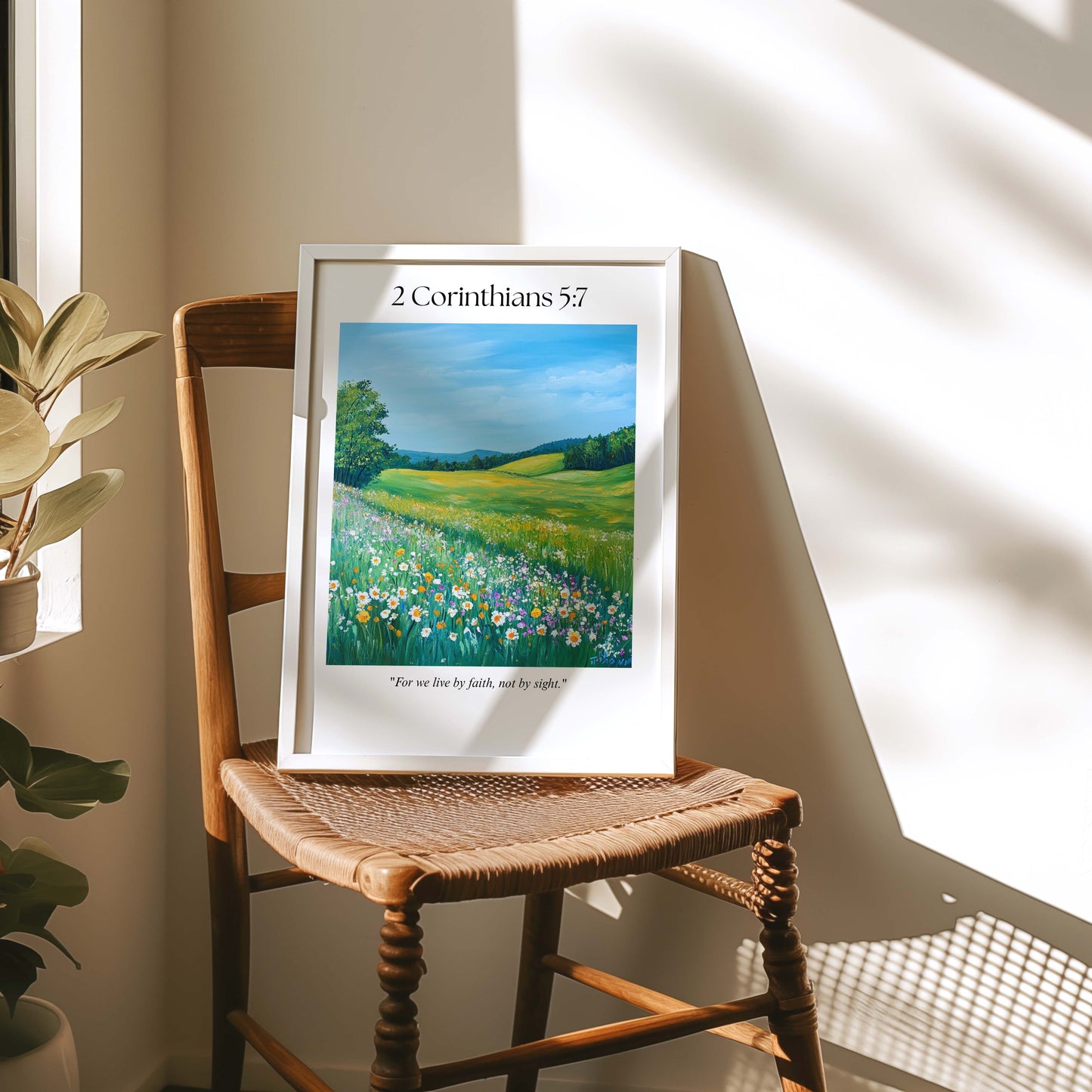 2 Corinthians 5:7 Wall Art
