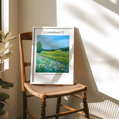 2 Corinthians 5:7 Wall Art