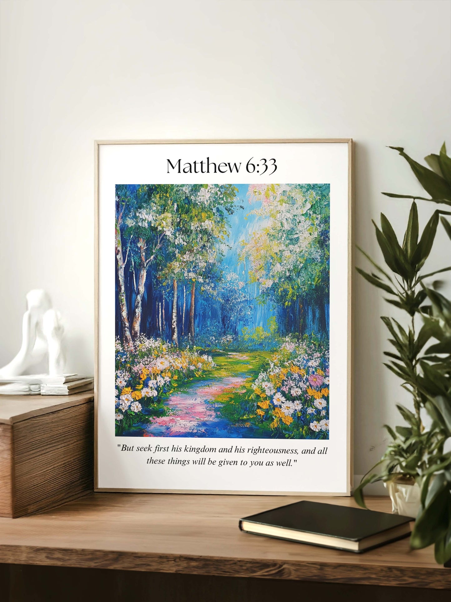 Matthew 6:33 Wall Art
