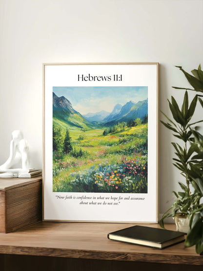 Hebrews 11:1 Wall Art