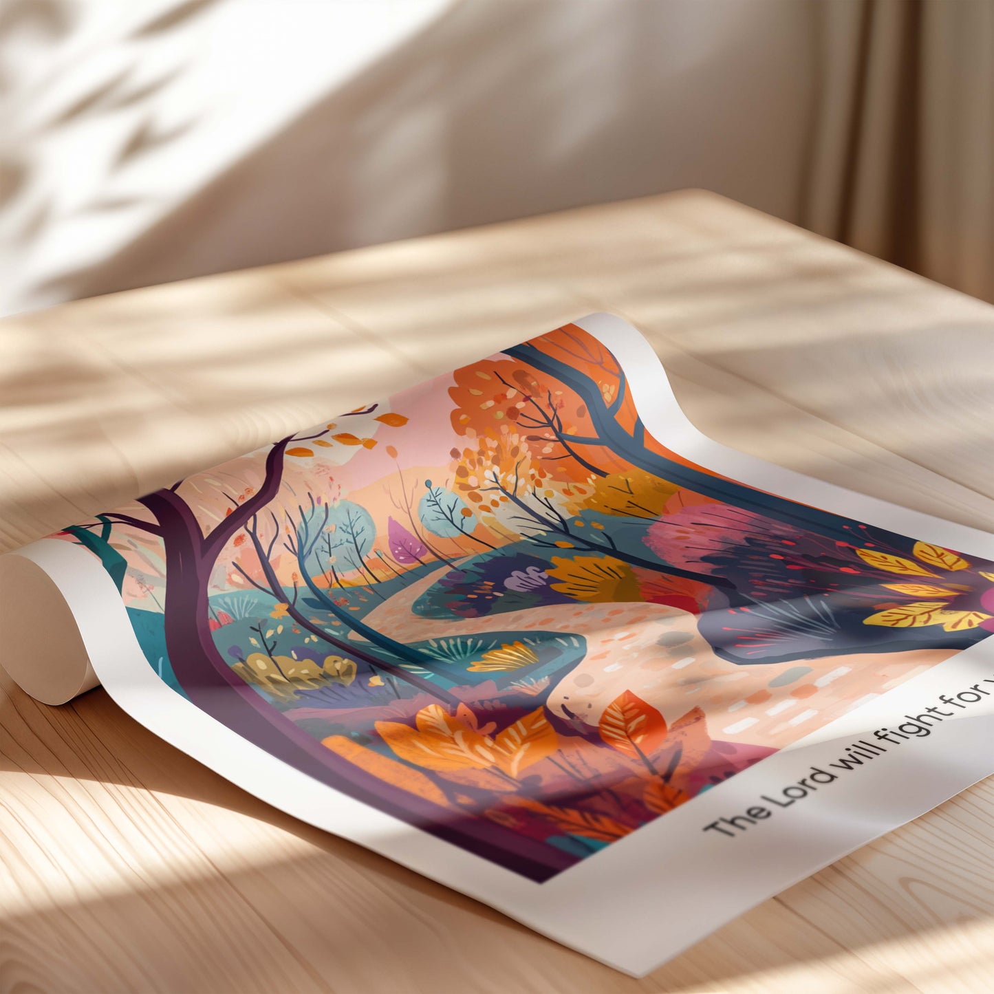 Exodus 14:14 Wall Art