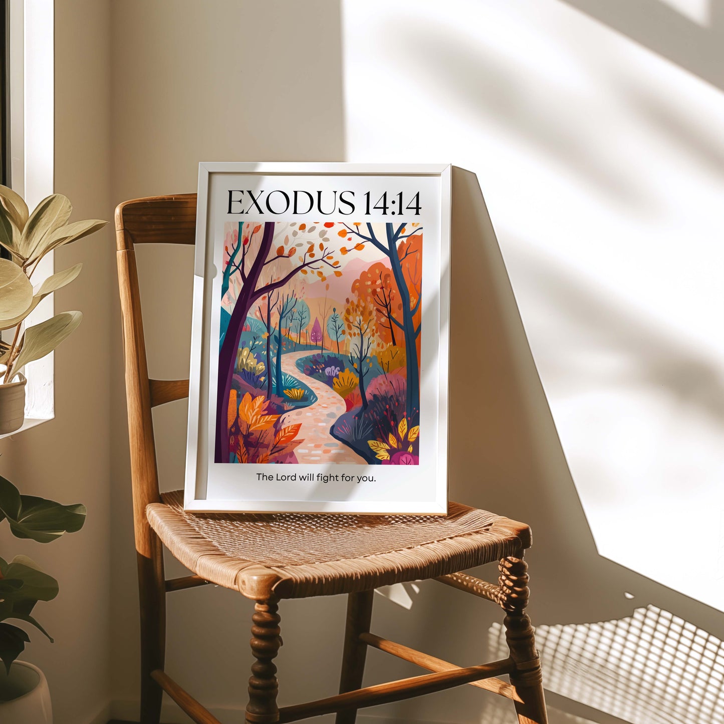 Exodus 14:14 Wall Art