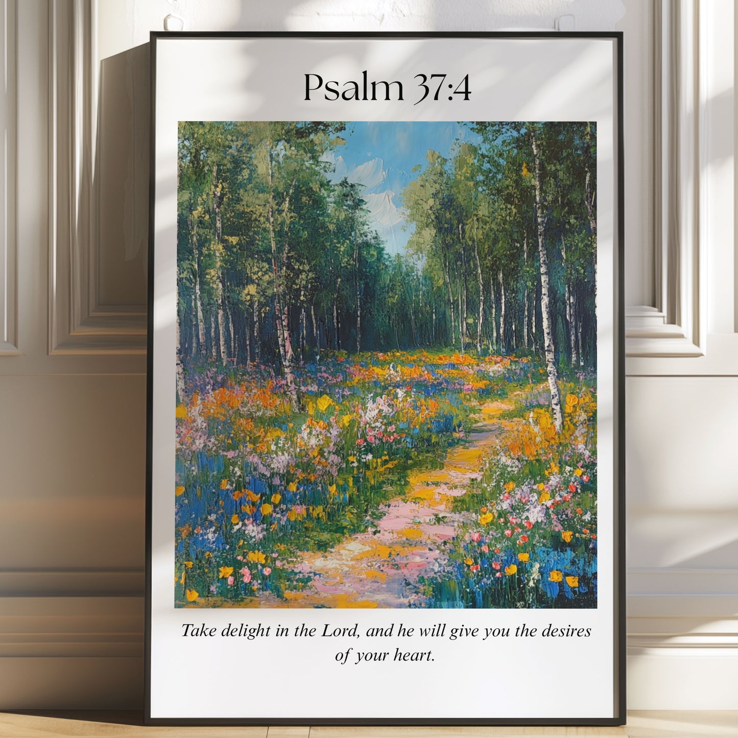 Psalm 37:4 Wall Art