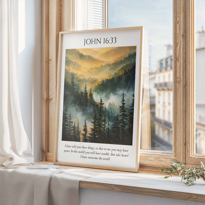 John 16:33 Wall Art