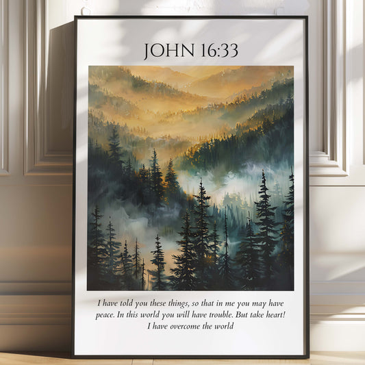 John 16:33 Wall Art
