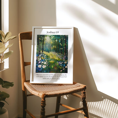 Joshua 1:9 Wall Art